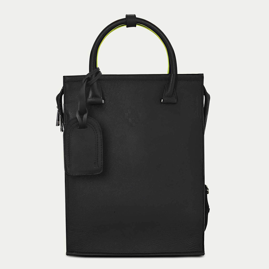 NEON LINES LEATHER BACKPACK / BAG THE BOSS
